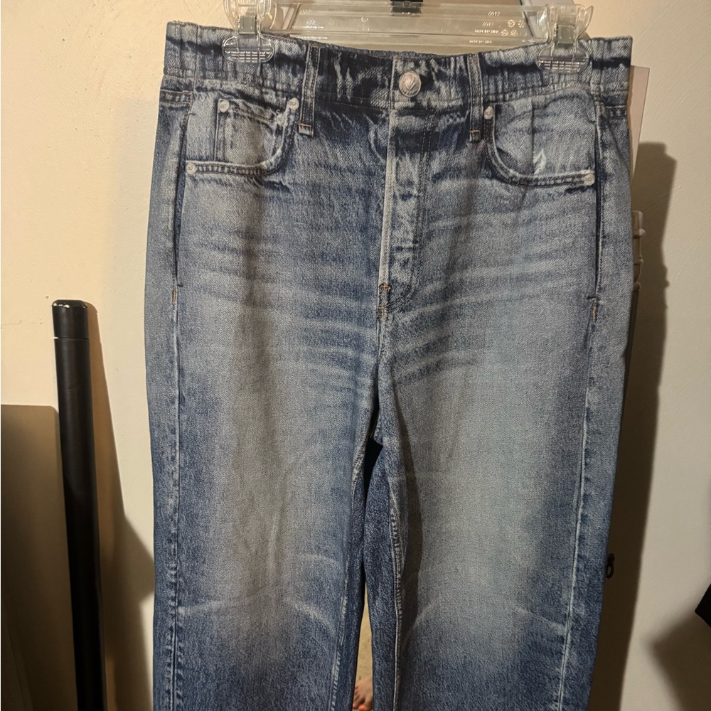 Rag & Bone Distressed Blue Jeans - Picture 3 of 3